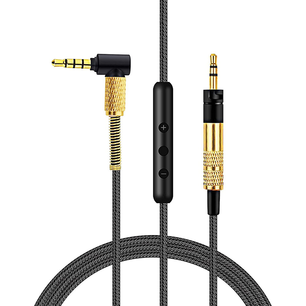 Phụ kiện dây tai nghe uc dành cho sennheiser hd458bt hd450bt hd350bt mb360 3.5mm