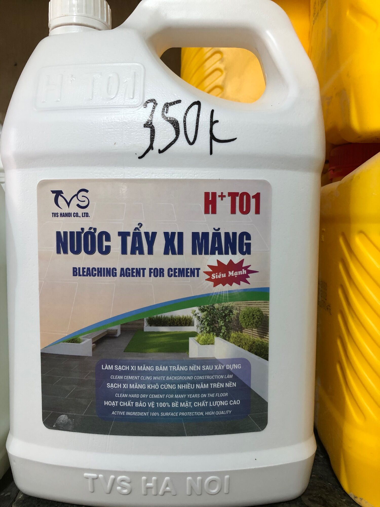 Tẩy cặn xi măng, Tẩy gạch can 1,8l