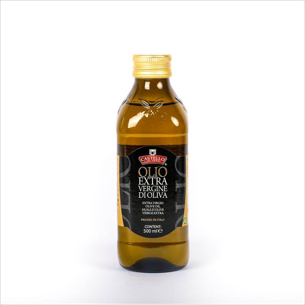 Dầu ô liu olive oil Extra Virgil nhãn hiệu Castello - chai 500 ml thumbnail