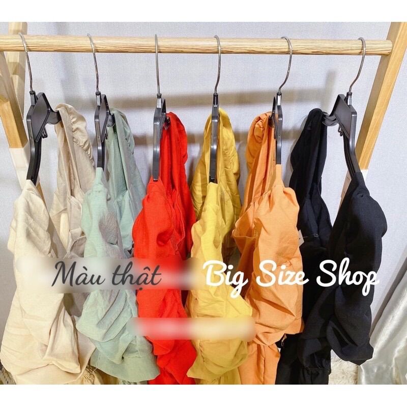 (SHOP TÁO ĐỎ BIGSIZE 50kg đến 90kg) áo peplum bo eo