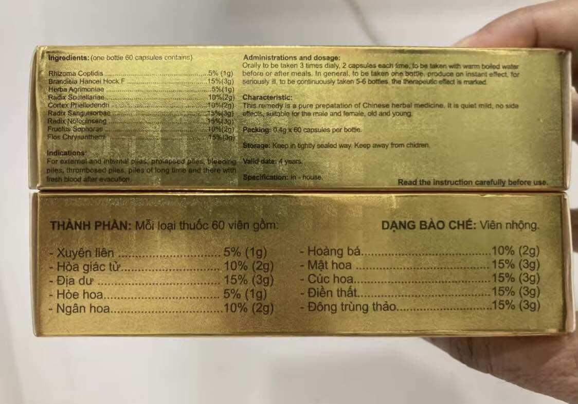 CƯỜNG LỰC TRĨ CĂN ĐOẠN CHÍNH HÃNG