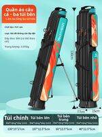 YUZHIYUAN | Túi Đựng Cần Câu Cá Vỏ Cứng Dung Lượng Lớn Mới Cho Câu Cá Hoang Dã
