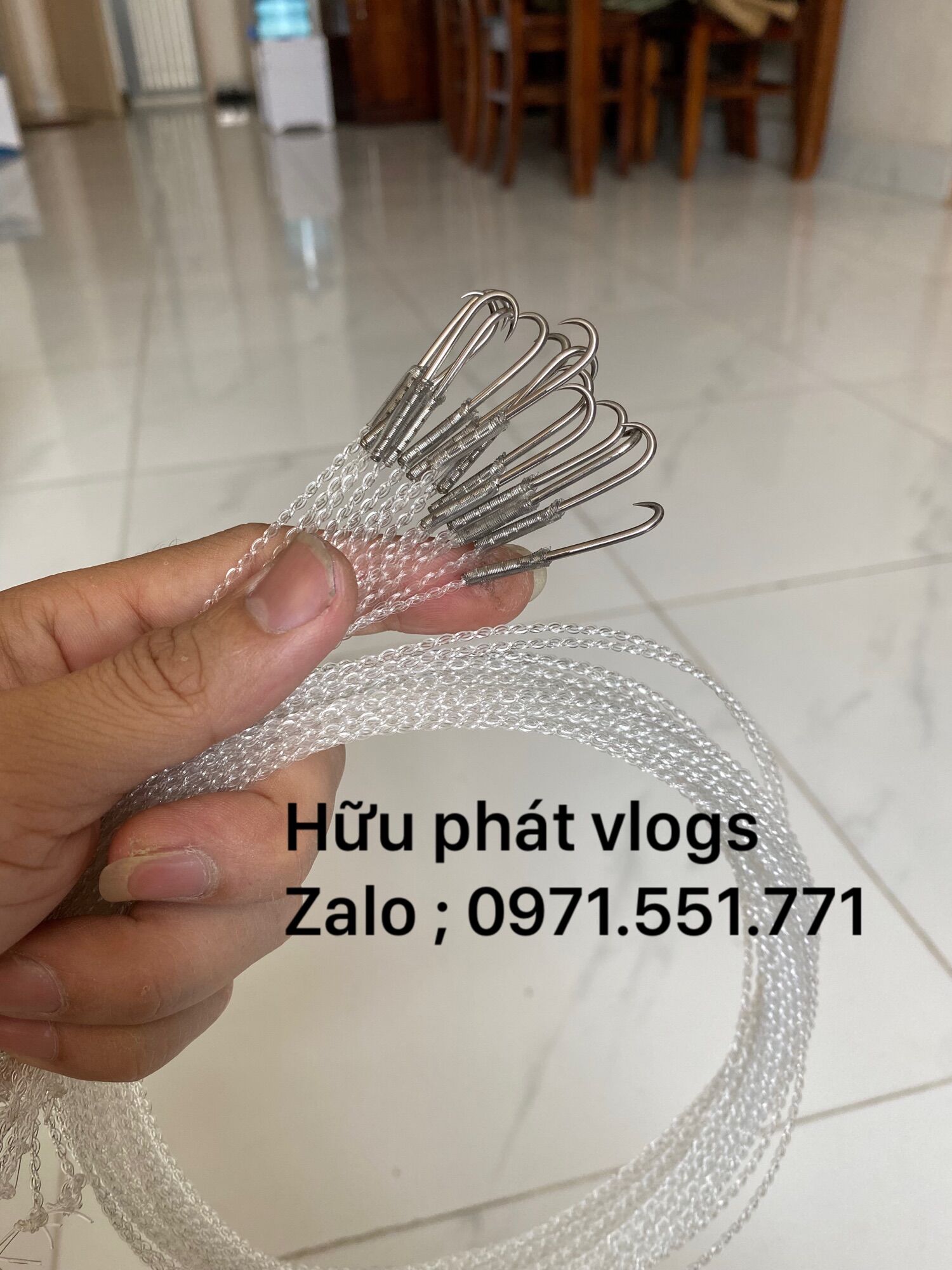 Lưỡi câu lươn tuỳ chọn kích cỡ ( hữu phát vlogs )