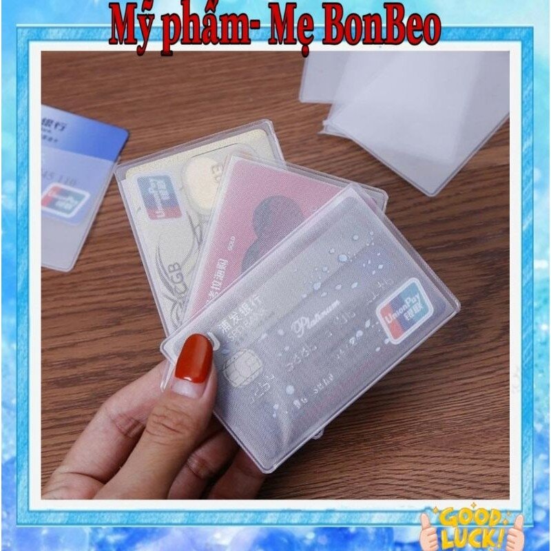 Combo 4 Túi nhựa đựng CARD VISIT ATM, CMND (4 cái)