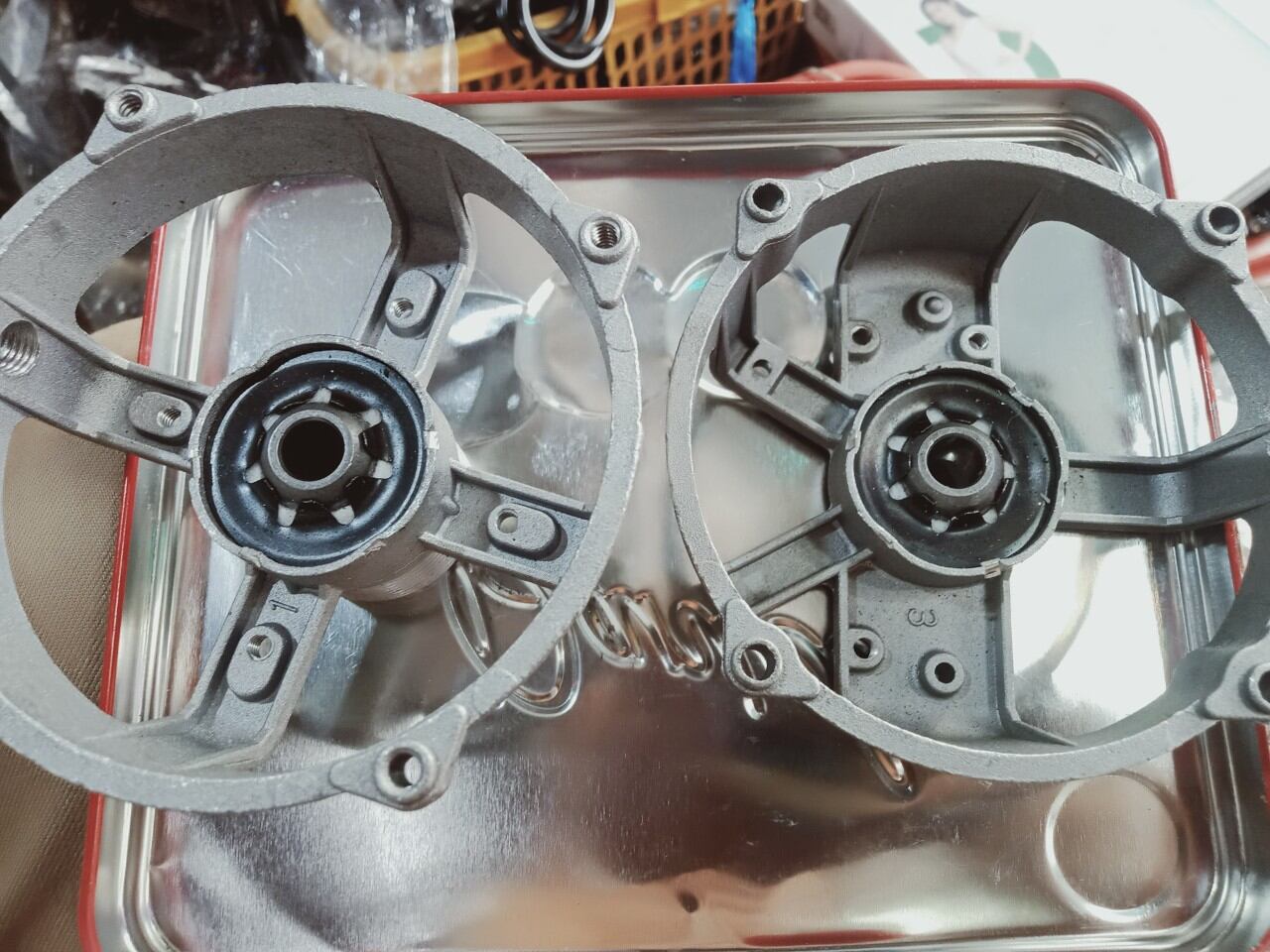 Bộ 2 cặp má nhôm quạt b4