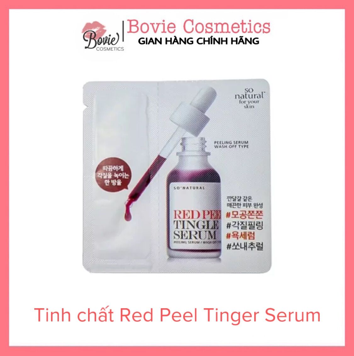 Tinh chất Red Peel Tinger Serum 2.5ml