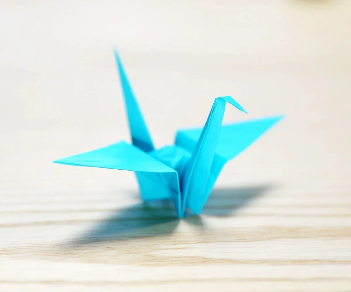 Test Mẫu Hình Hạc Giấy