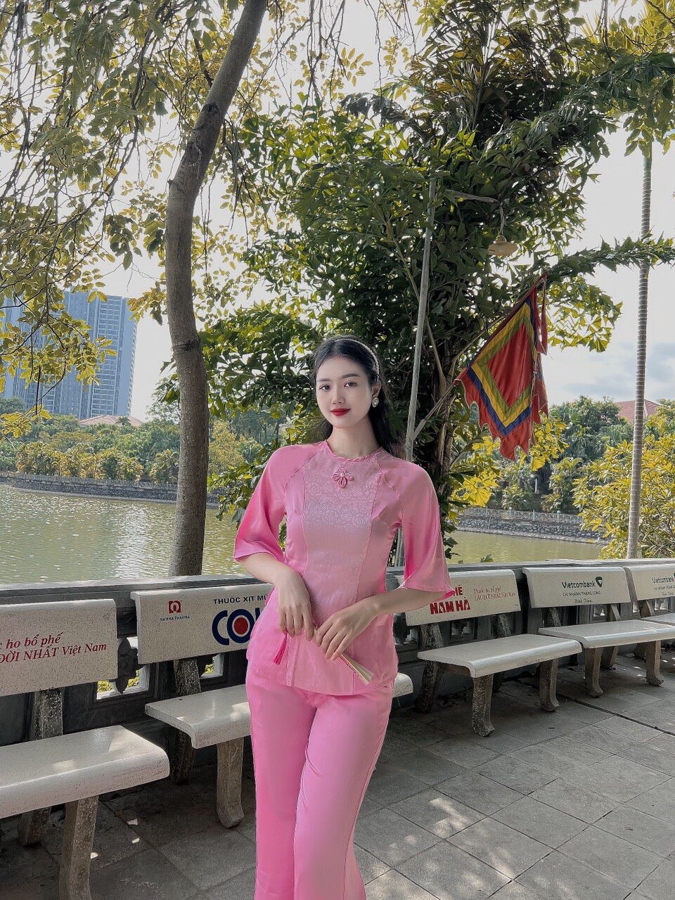 BỘ GẤM - SET PHẬT TỬ ĐI LỄ CHÙA - ĐỒ LAM ĐI CHÙA - ĐỒ BỘ MẶC NHÀ - ĐỒ LỤA