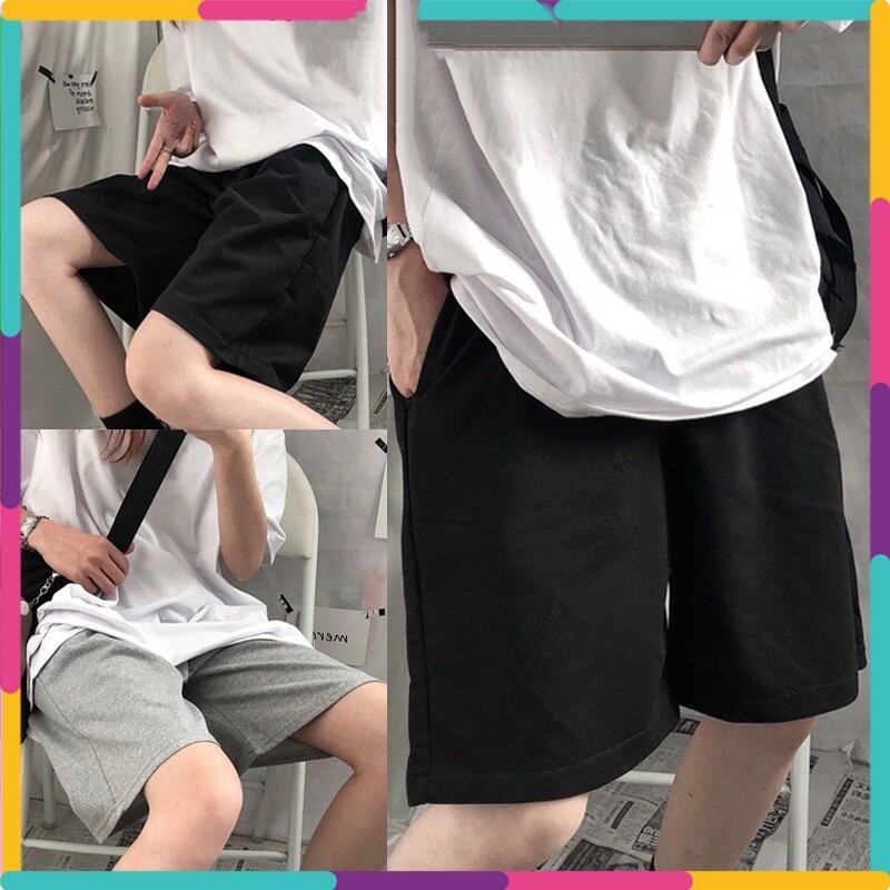 Quần short thun nam nữ quần đùi unisex
