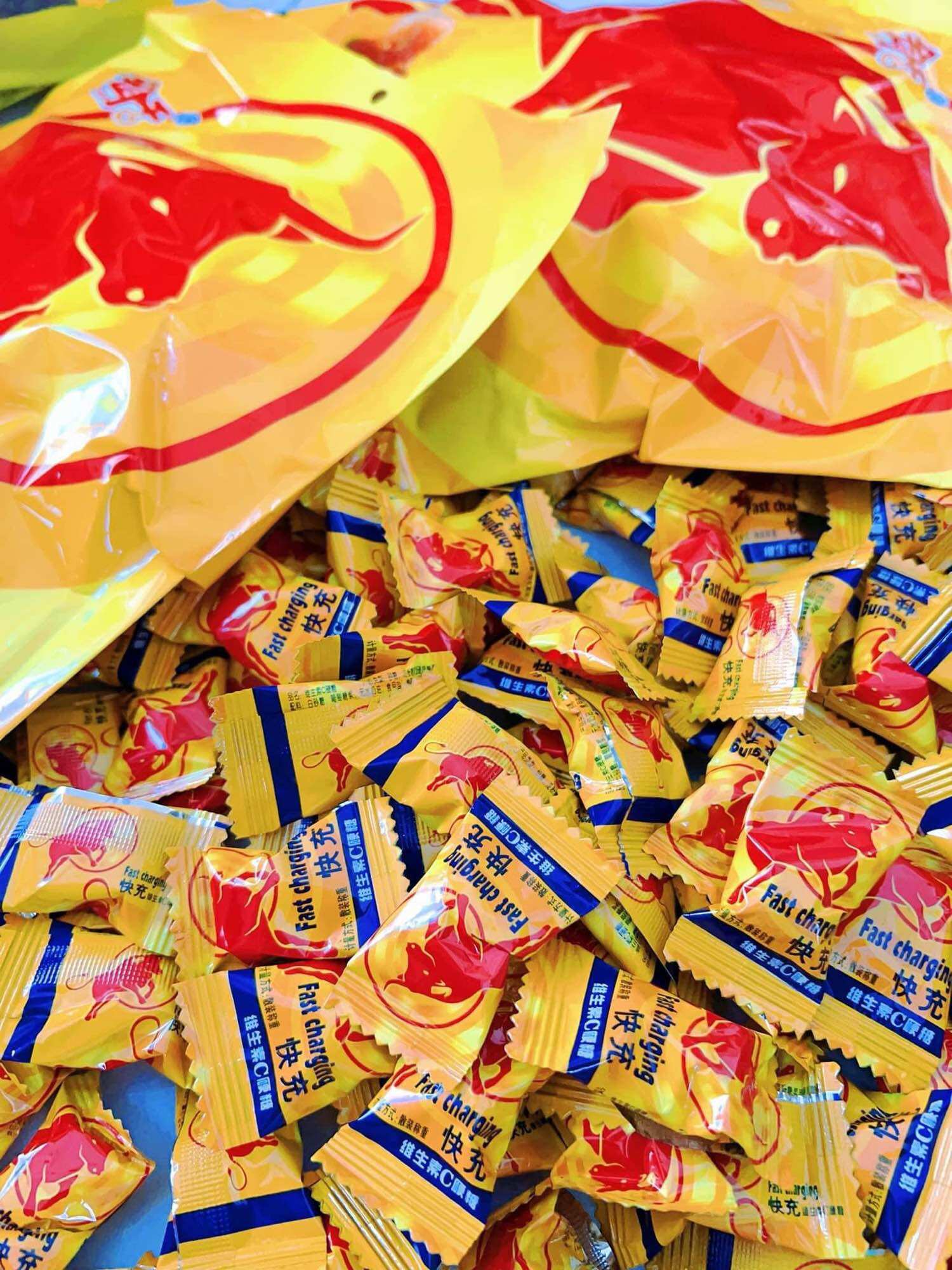 KẸO NGẬM VỊ BÒ HÚC GÓI 320gr ( 95_ 100 viên )