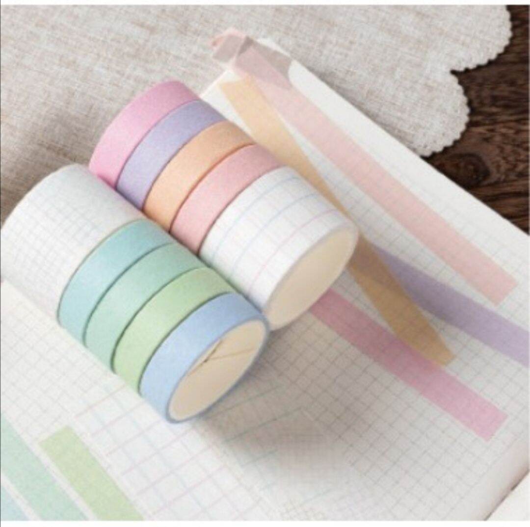 [HCM]WASHI TAPE HỘP 10 CUỘN