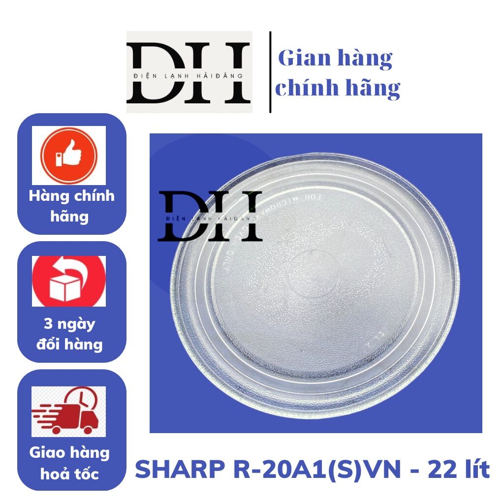 Đĩa quay lò vi sóng sharp r-20a1vn 22 lít