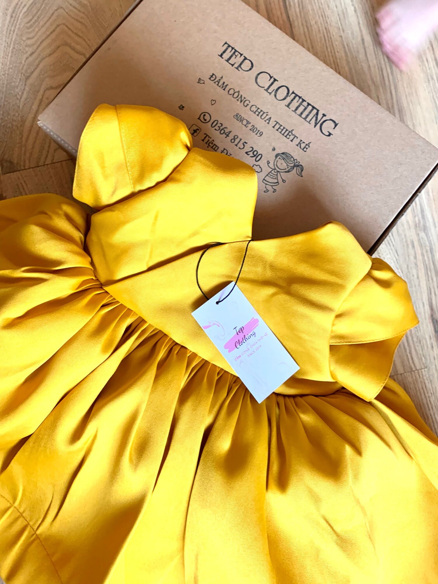 [HCM]ADELA ĐẦM CÔNG CHÚA TEPCLOTHING- HÌNH THẬT