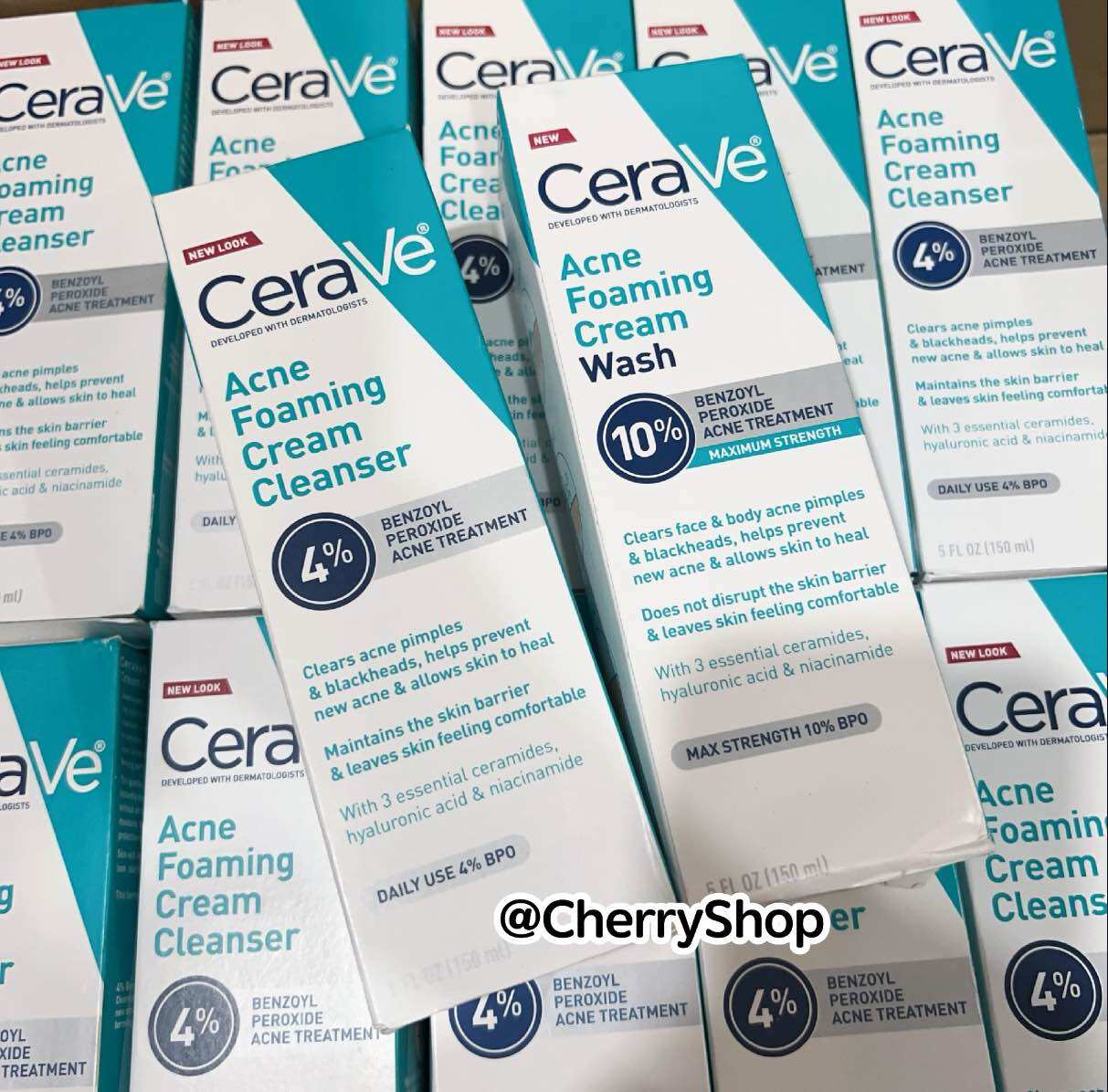 Sửa rửa mặt ngăn ngừa mụn sưng đỏ Cerave Acne Foaming Cream Cleanser