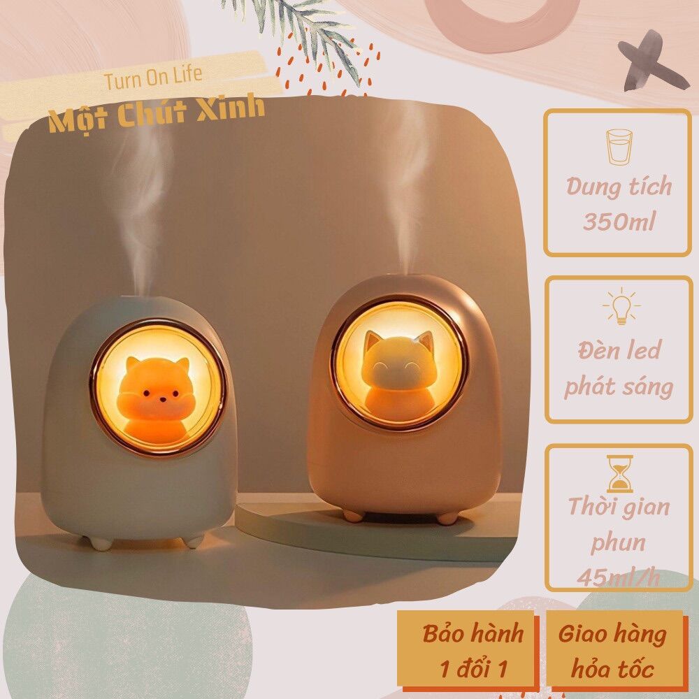 Đèn Phun Sương Kẻ Du Hành Siêu Dễ Thương