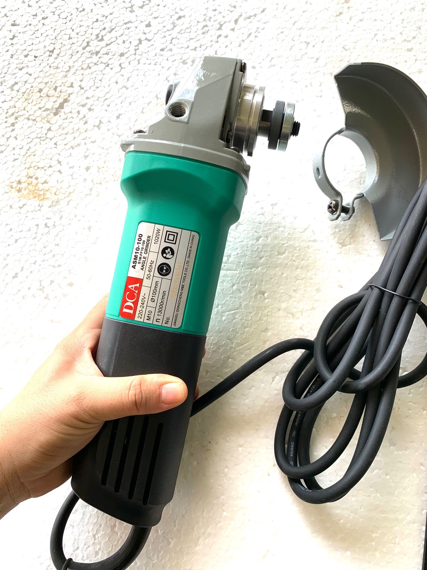 Máy mài góc có điều tốc 1020W DCA ASM10-100