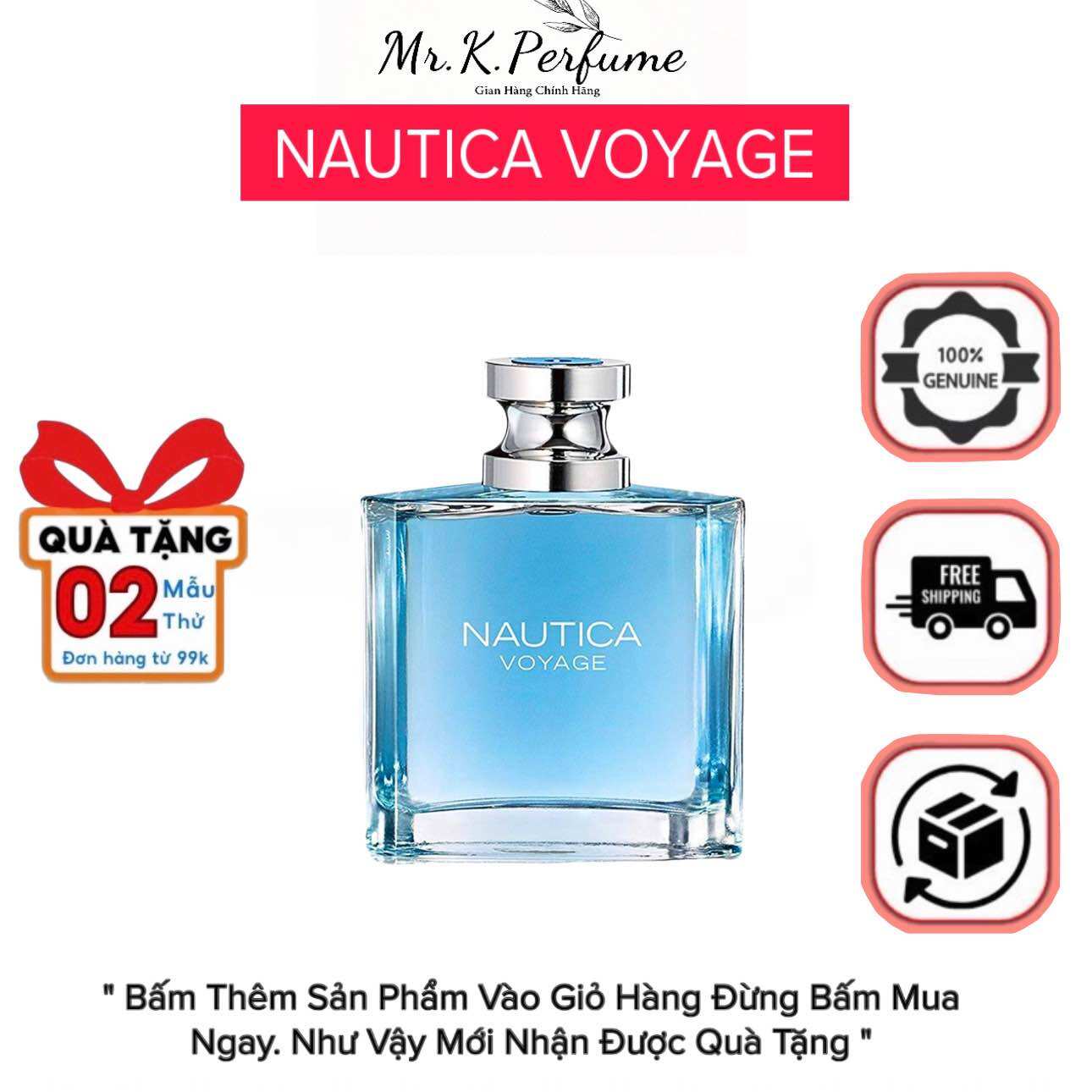 Nước hoa nam nautica voyage edt | nước hoa chính hãng.