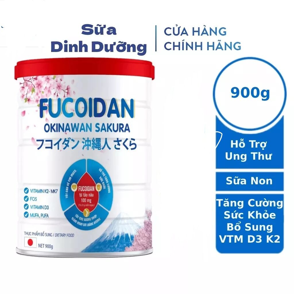 Sữa FUCOIDAN  OKINAWAN 900 gam cho người ung thư - Shop Bác sỹ