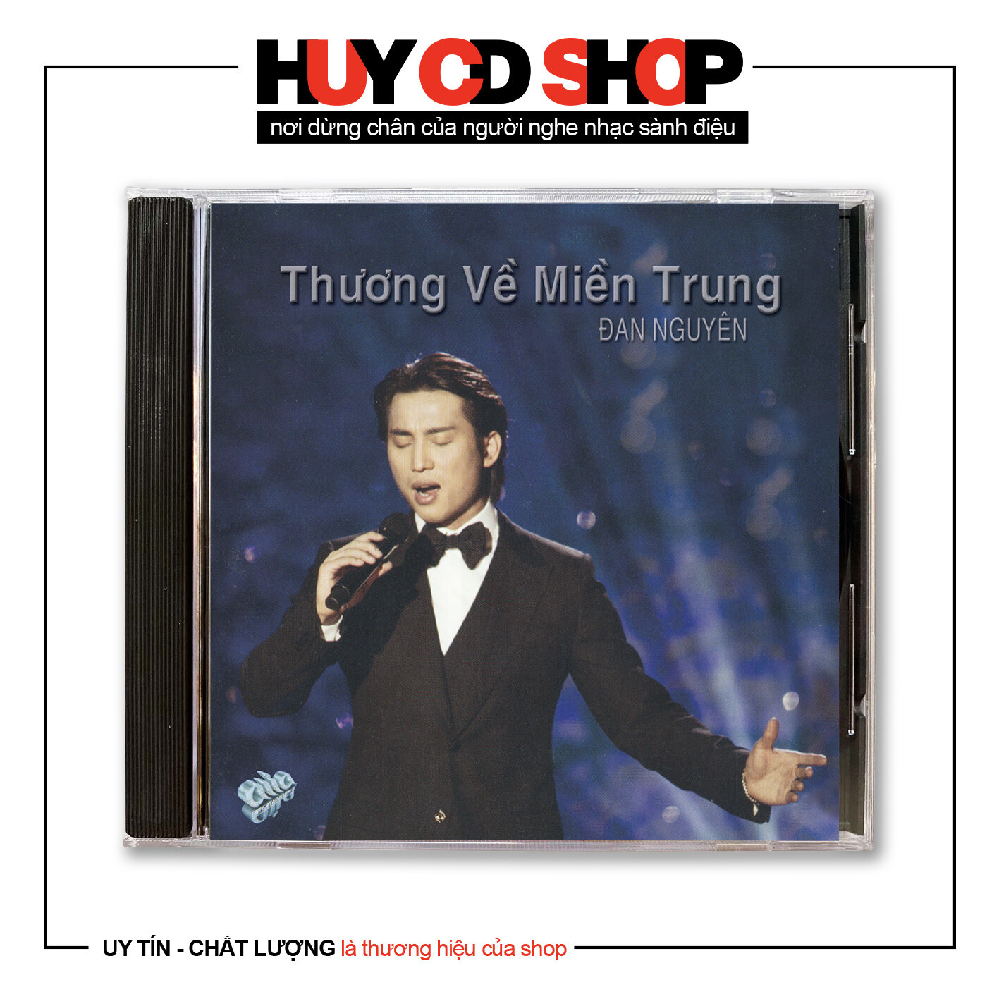 Đĩa CD Đan Nguyên Thương về miền Trung Nhạc vàng trữ tình Bolero Đĩa lòng Trắng Chất Lượng cao Âm Thanh chuẩn HUY CD SHOP
