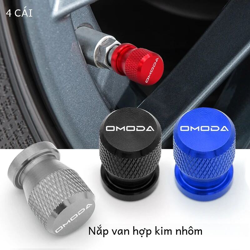 Chery Omoda C5 Đeo Chéo 2021-2024 Xe Bánh Lốp Van Thân Nắp Bao Hợp Kim Nhôm Phụ Tùng Ô Tô 4 bộ