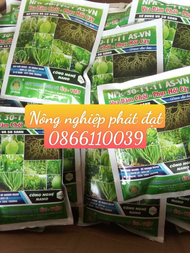 Phân bón lá siêu đâm chồi 30-11-11