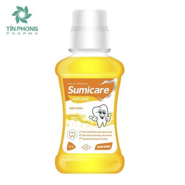 [HCM]Nước Súc Miệng Sumicare For Kid Dành cho bé Chai 500ml