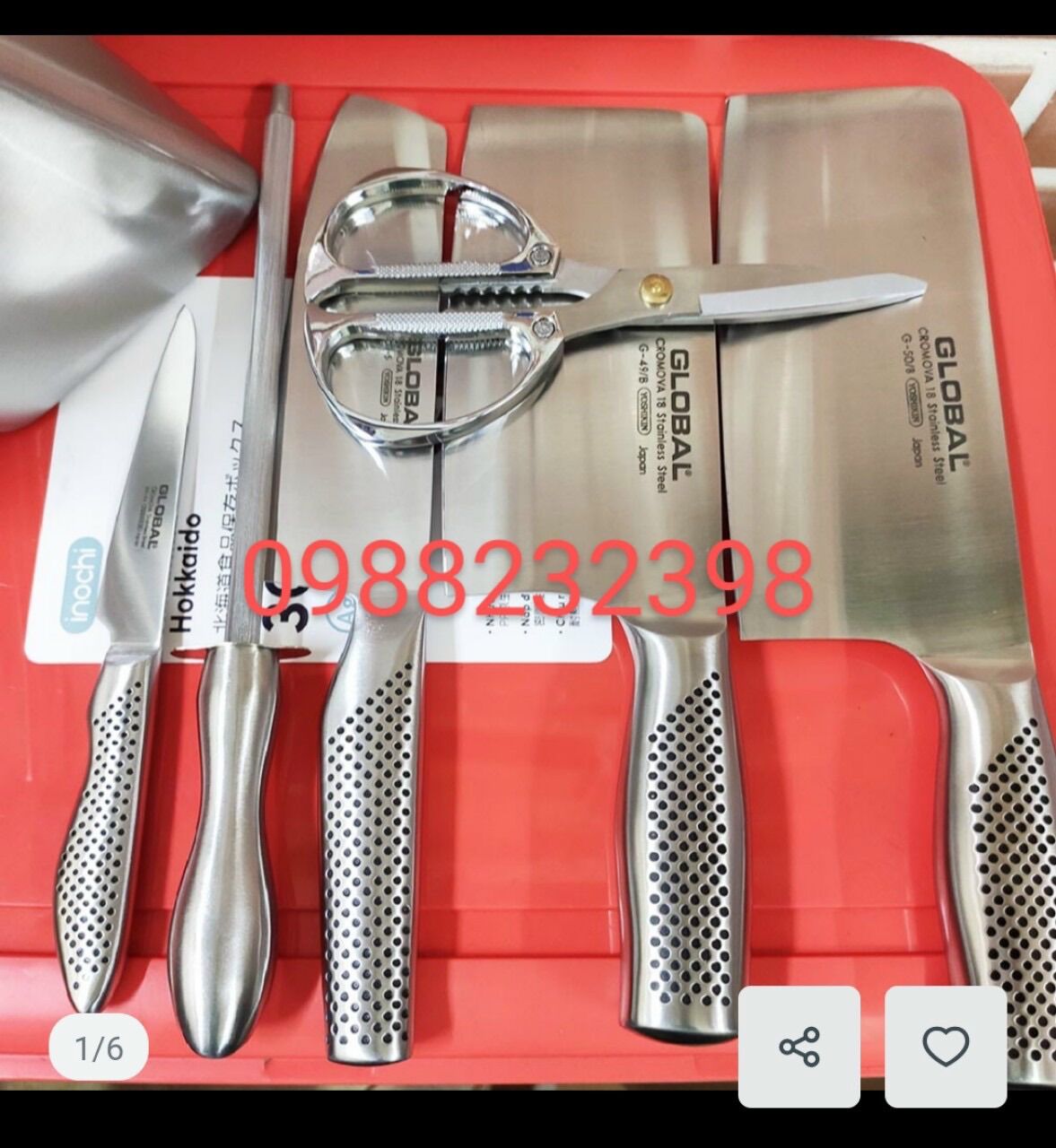 Bộ Dao GLOBAL 7 món