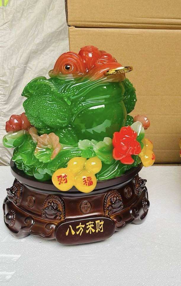 Thiềm Thừ Cóc Ngậm Tiền Phong Thủy Chiêu Tài Lộc