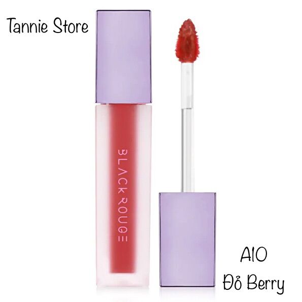 Son kem lì black rouge mịn môi air fit velvet tint ver 2– đỏ cam hồng đất .#10