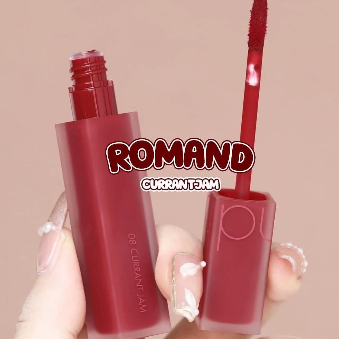 Son Romand Blur Fudge Tint màu 08 CurrantJam
