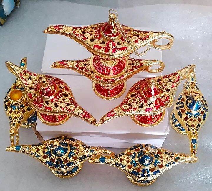 Alibaba aliddin và cây đèn thần vật phẩm phong 6trang trí nhà cửa. Đèn Aladdin, đem lời chúc tốt đẹp, vận sự bình an, hạnh phúc gia đình