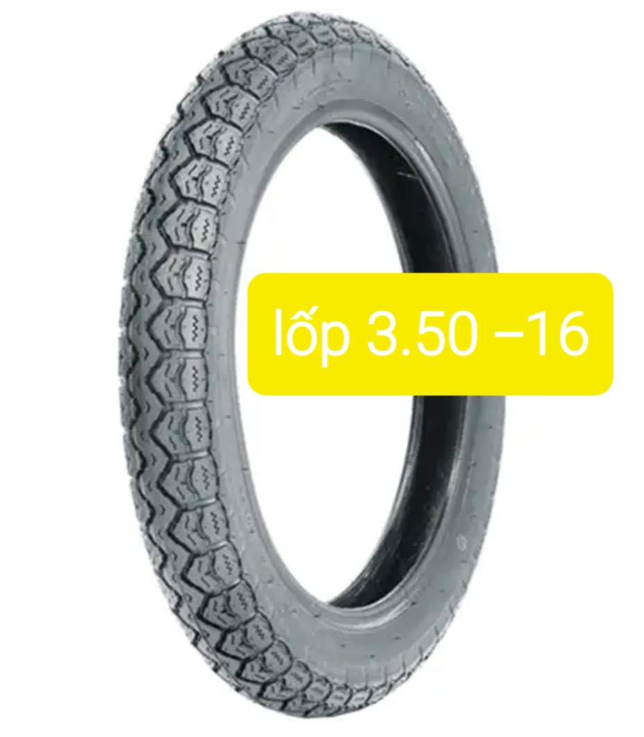 Lốp 3.50-16 ca120 sau suzuki gn 125/150 có sử dụng săm.