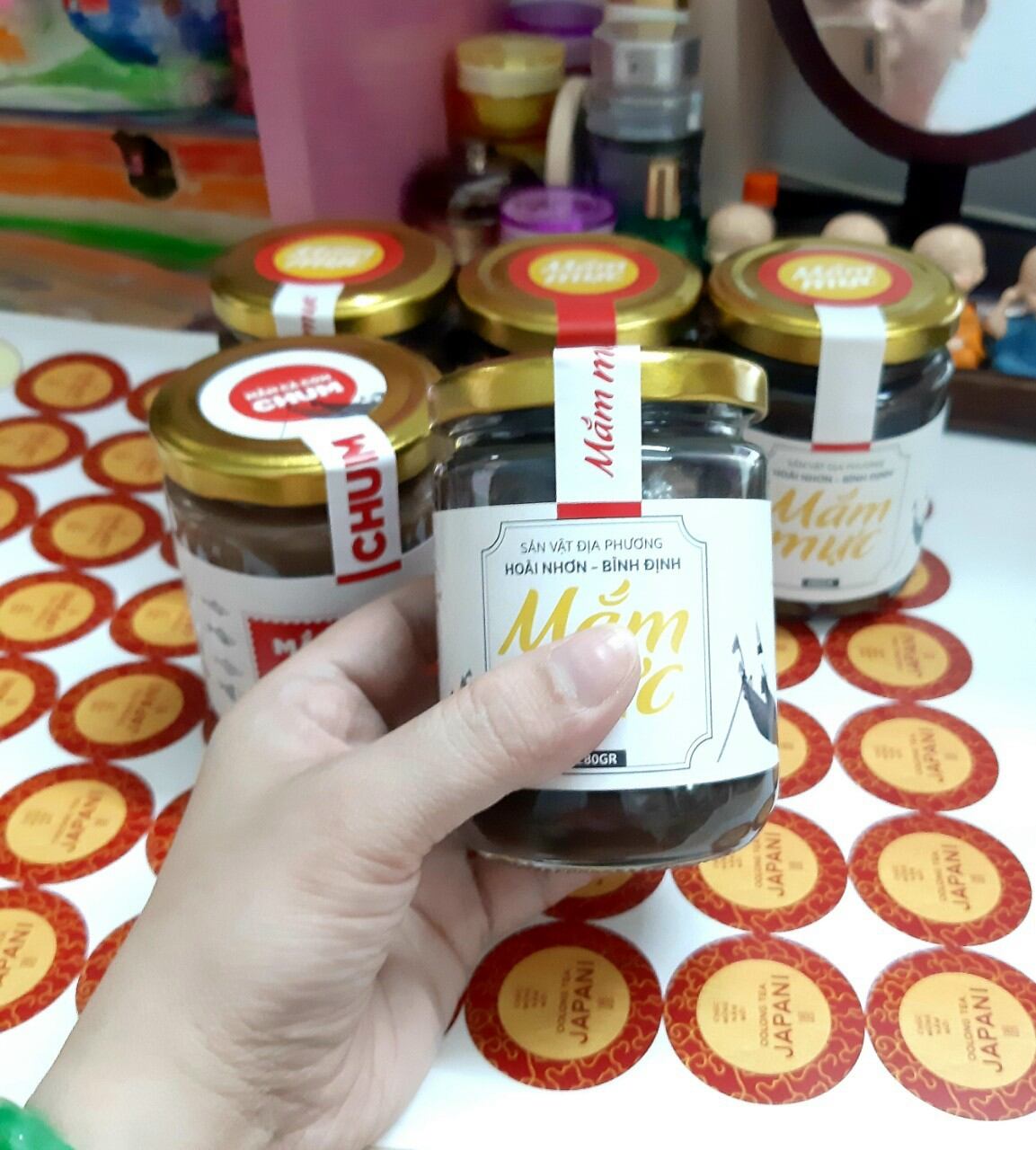 [HCM]MẮM MỰC ĐẶC SẢN XỨ NẪU BÌNH ĐỊNH 280gr