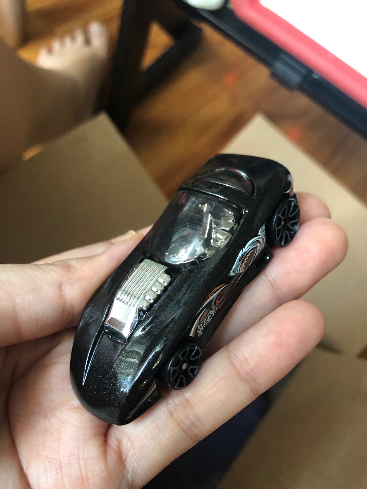 [HCM]Mô hình hotwheel lẻ xanh/đen không card - 5
