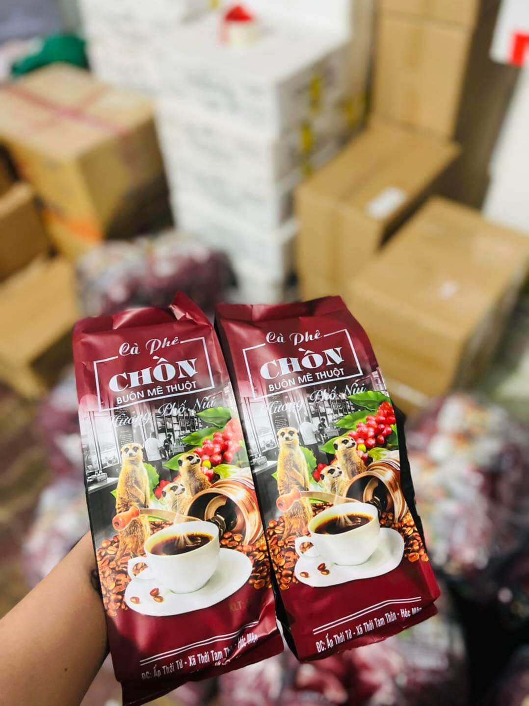 Cà phê chồn Buôn Ma Thuột gói 500