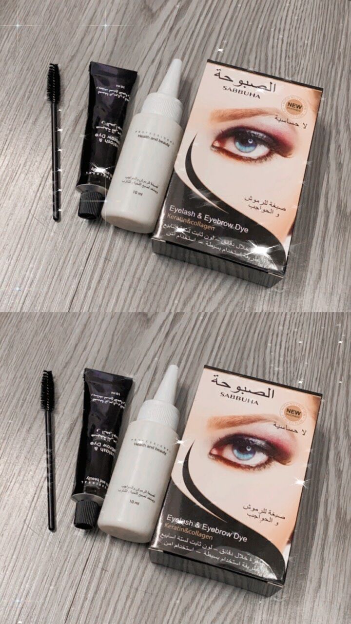 Nhuộm mi & nhuộm chân mày màu đen - hỗ trợ nhuộm đen trang eyelash