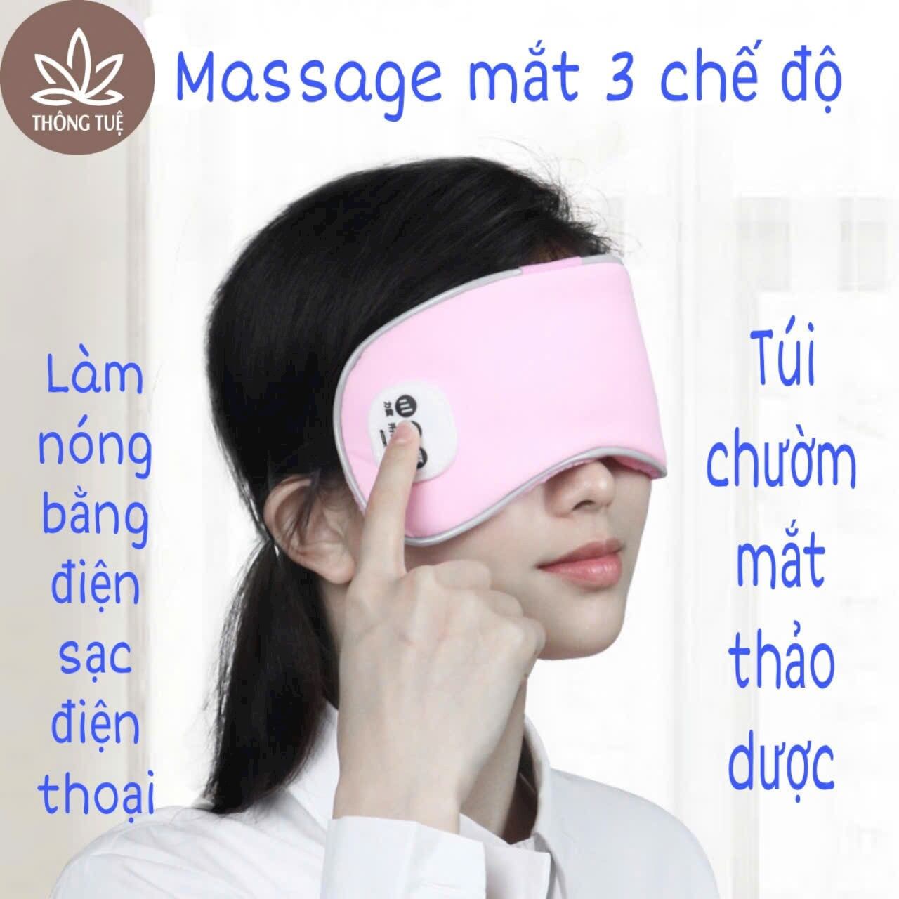 Túi Chườm Mắt Thảo Dược - Massage Mắt 3 chế độ