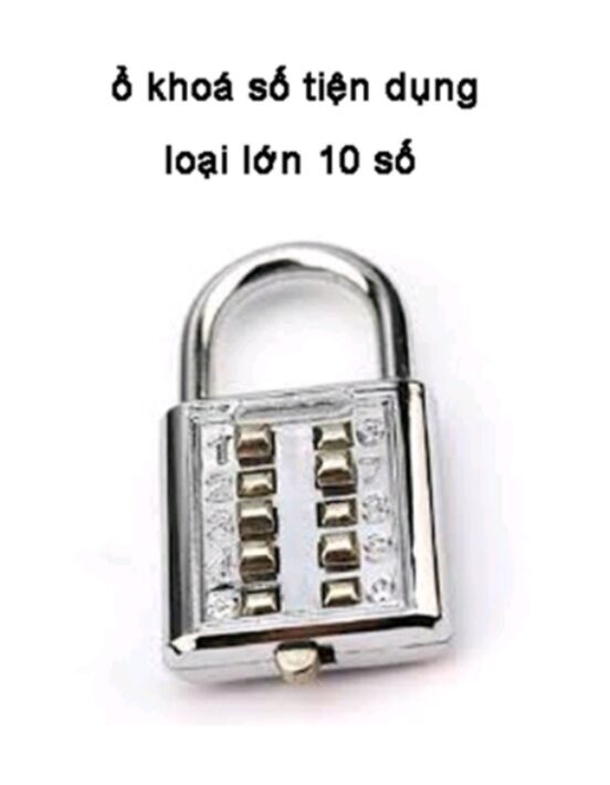 Ổ khóa10 số mi ni -Ổ khóa valy tủ...