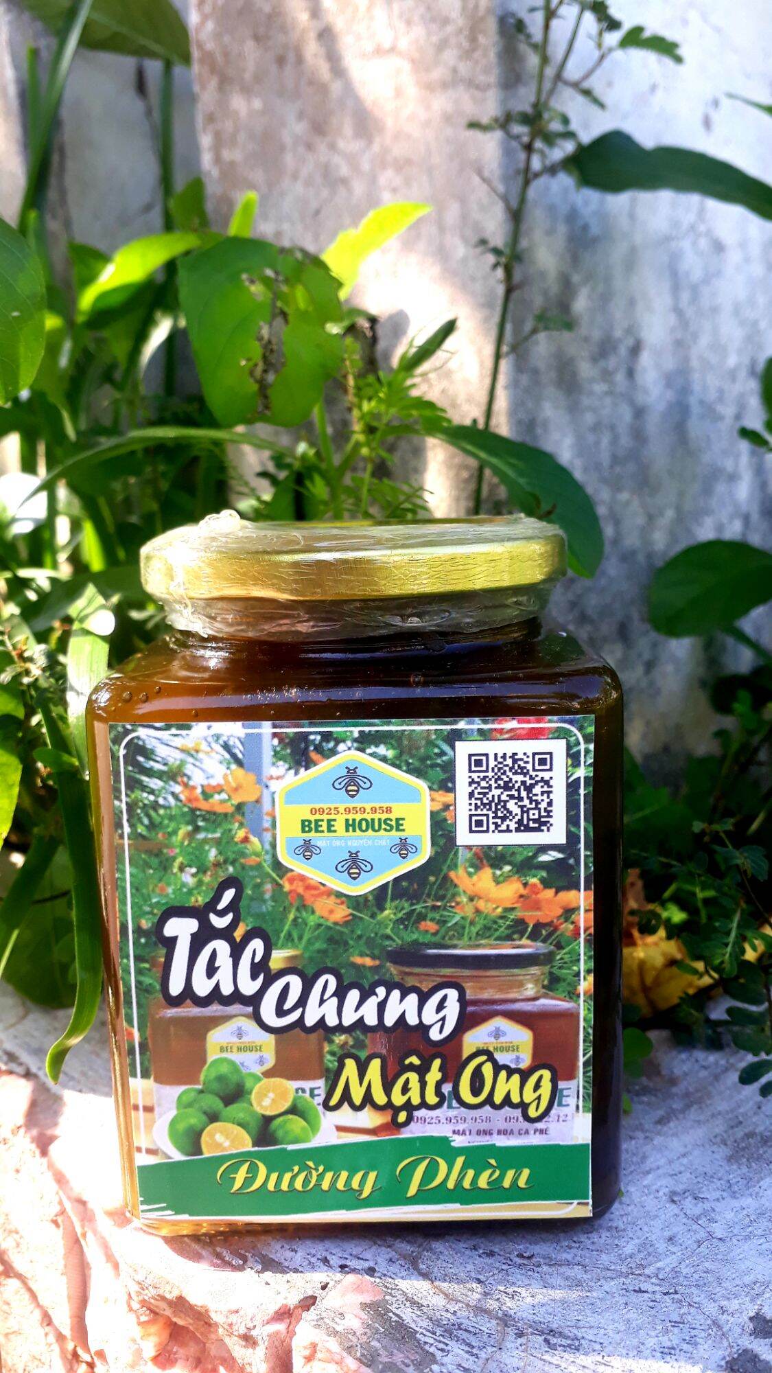 tắc chưng mật ong đường phèn