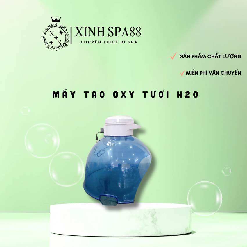 Máy h2o , máy h20 , máy hydro hấp trắng da mặt h2o dưỡng ẩm cấp oxy- spa88