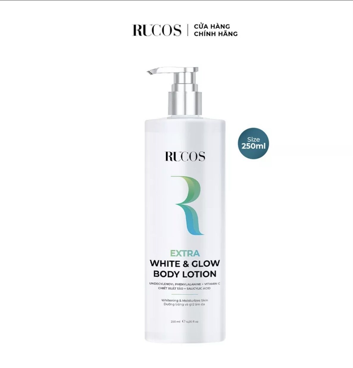 Extra White & Glow Body Lotion Rucos
