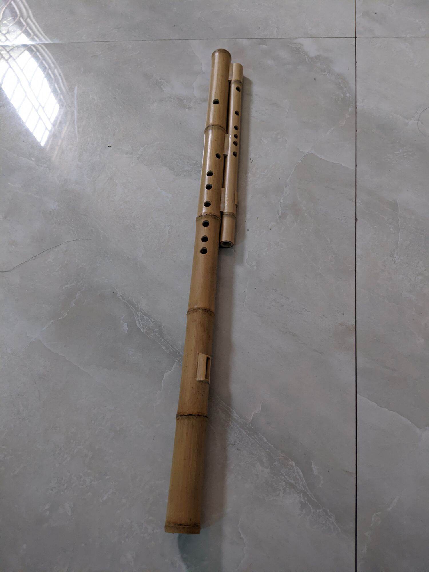 Sáo Mèo Kép Nguyên Liệu Trúc