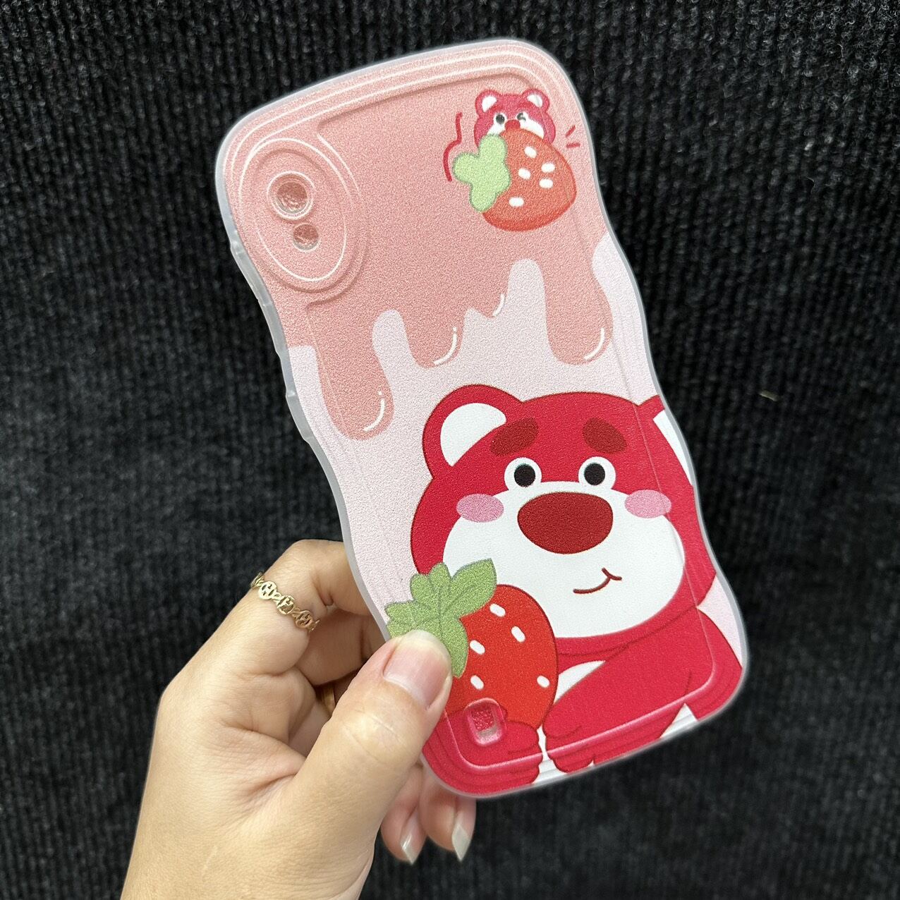 Case ốp lưng Samsung A10 dẻo hình siêu cute viền lượn sóng bảo vệ camera