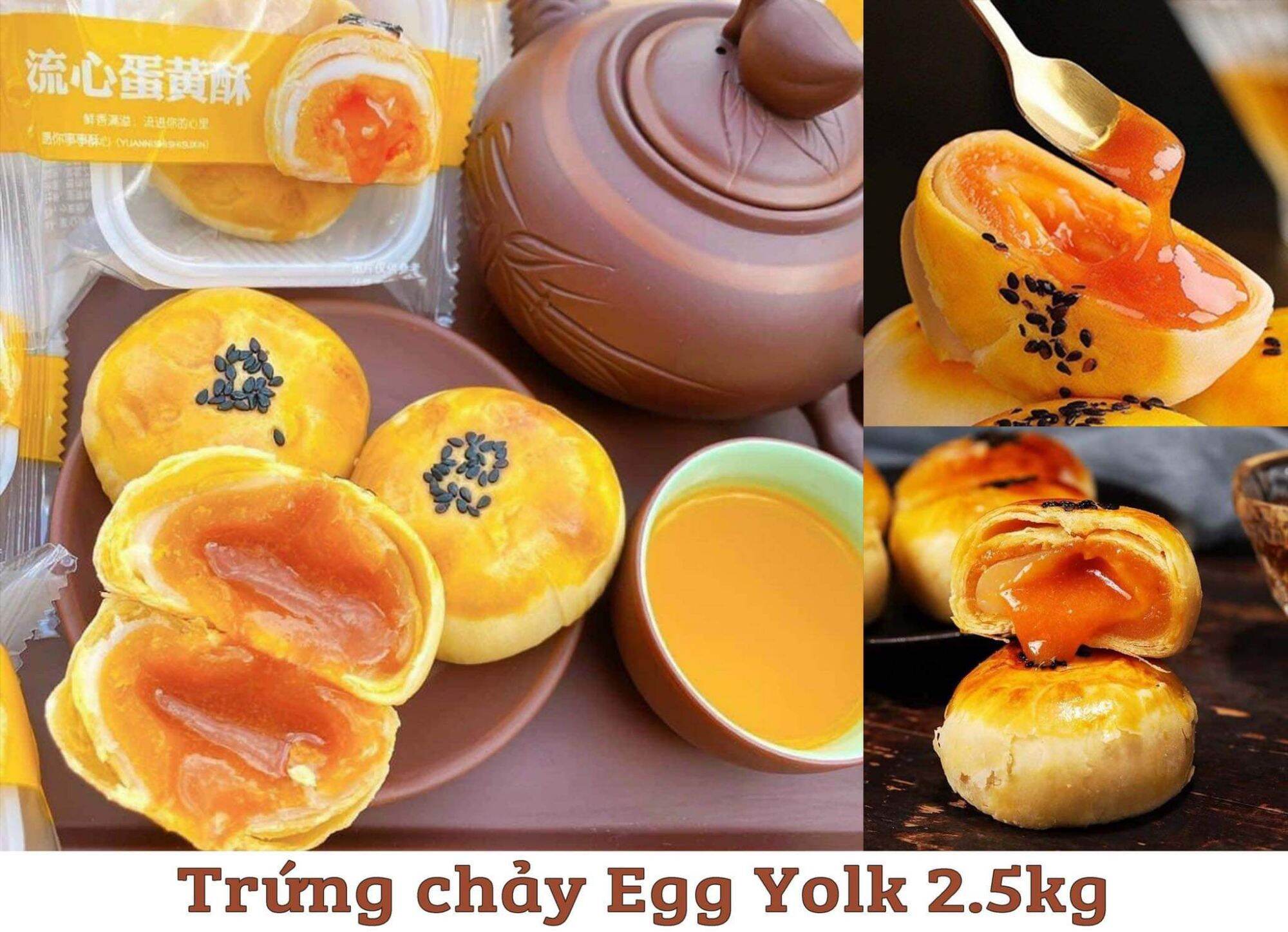 1 thùng bánh trứng chảy egg yokl 2.5 kg