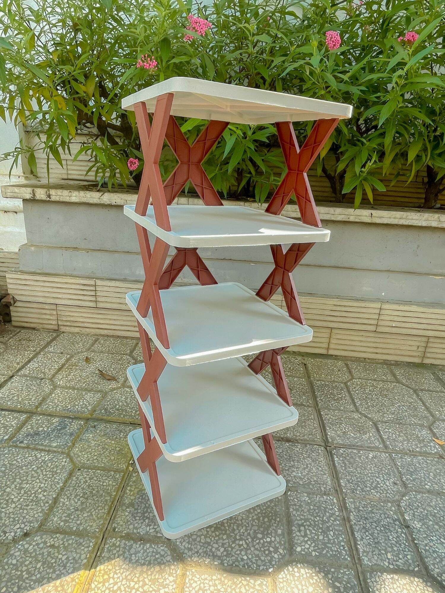 Kệ giày dép gấp gọn