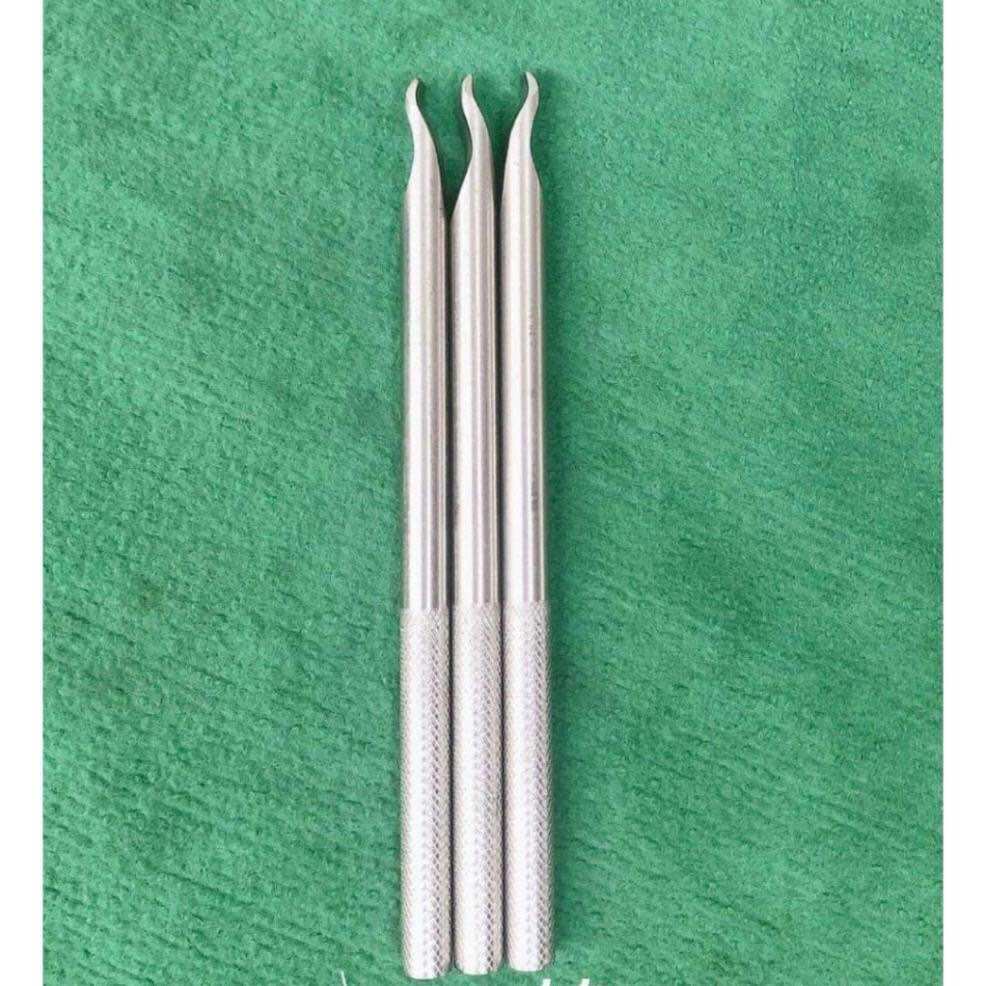 Móc lốp inox xe máy phi 14x28cm tạo nhám, cây cạy vỏ xe inox 304 phi 14x28cm cao cấp bảo hành trọn đời
