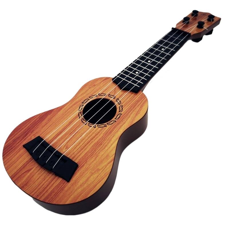 Đàn guitar mini 4 dây cổ điển đàn ukulele guitar đồ chơi dụng cụ âm nhạc cho trẻ em người mới bắt đầu chơi giáo dục sớm đàn ukulele