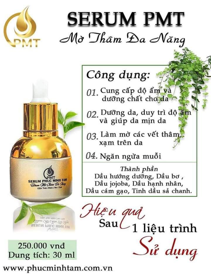 SERUM MỜ THÂM ĐA NĂNG PHÚC MINH TÂM  _ date 2026_ 30ml