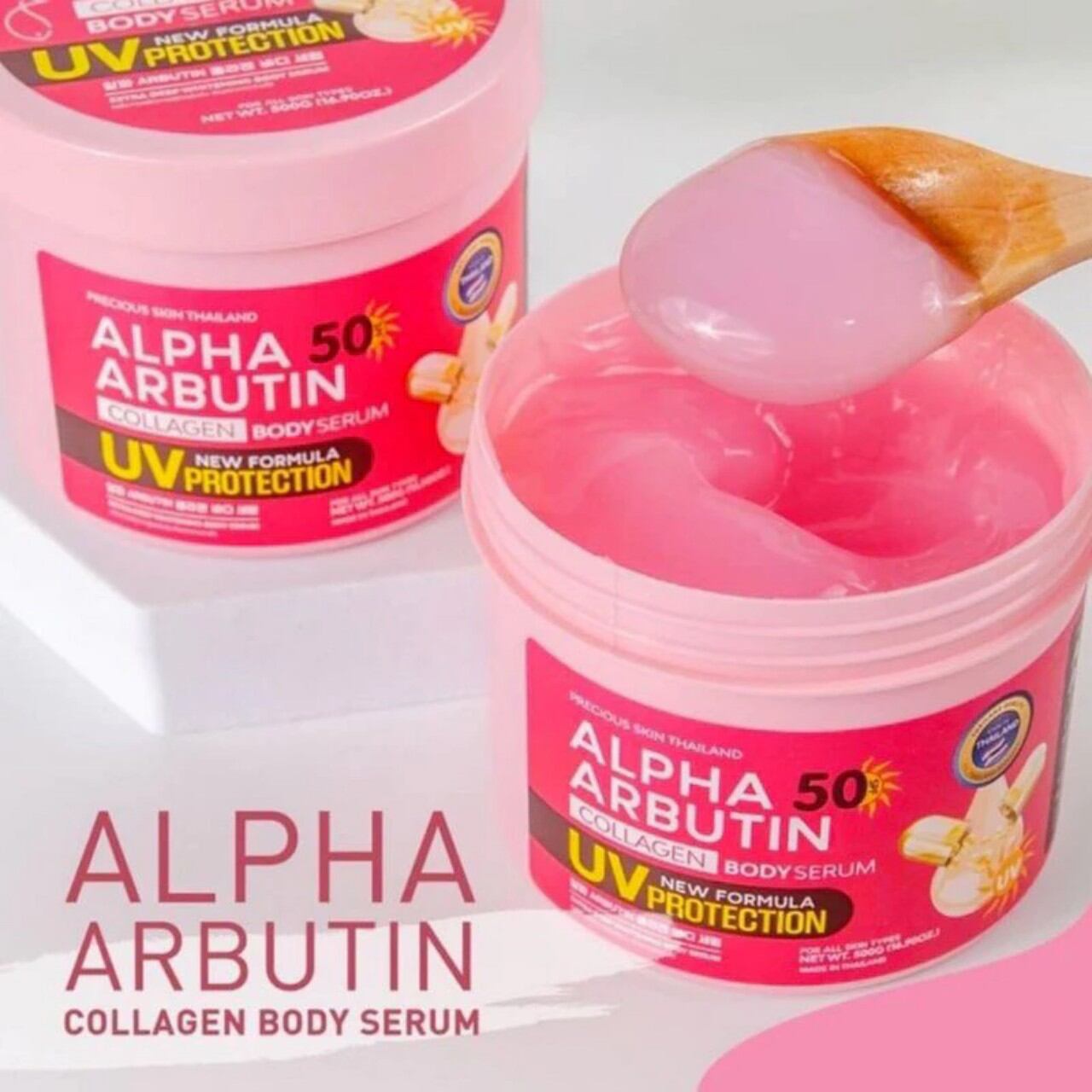 [Chuẩn Thái] Kem dưỡng body Alpha Arbutin 3 plus - collagen