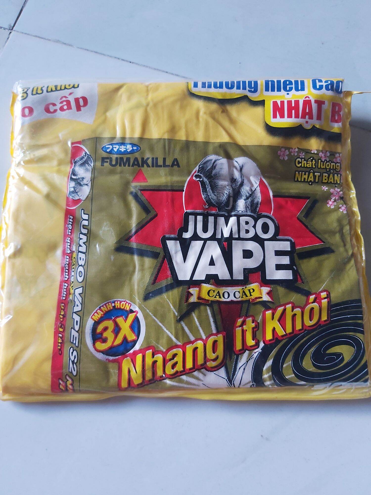 Áo mưa nhãn jumbo